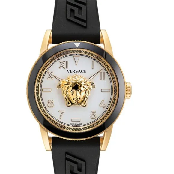 Sale Versace Palazzo Mens Iconic Timepiece New - Picture 1 of 4